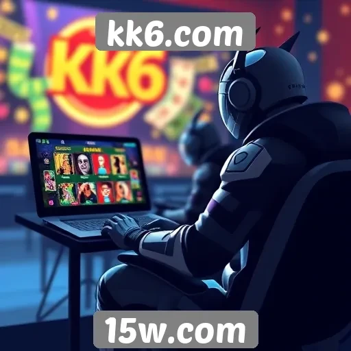 Gameplays de kk6.com atraem novos usuários